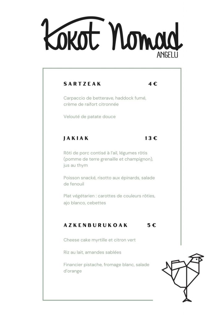 Kokot Nomad Anglet LE RESTAURANT -- FL