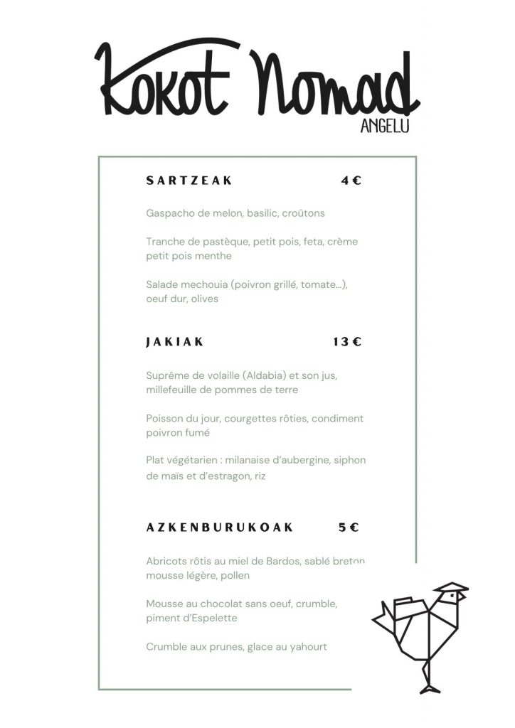 Kokot Nomad Anglet LE RESTAURANT -- FL